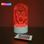 Lampada LED RGB - Wednesday