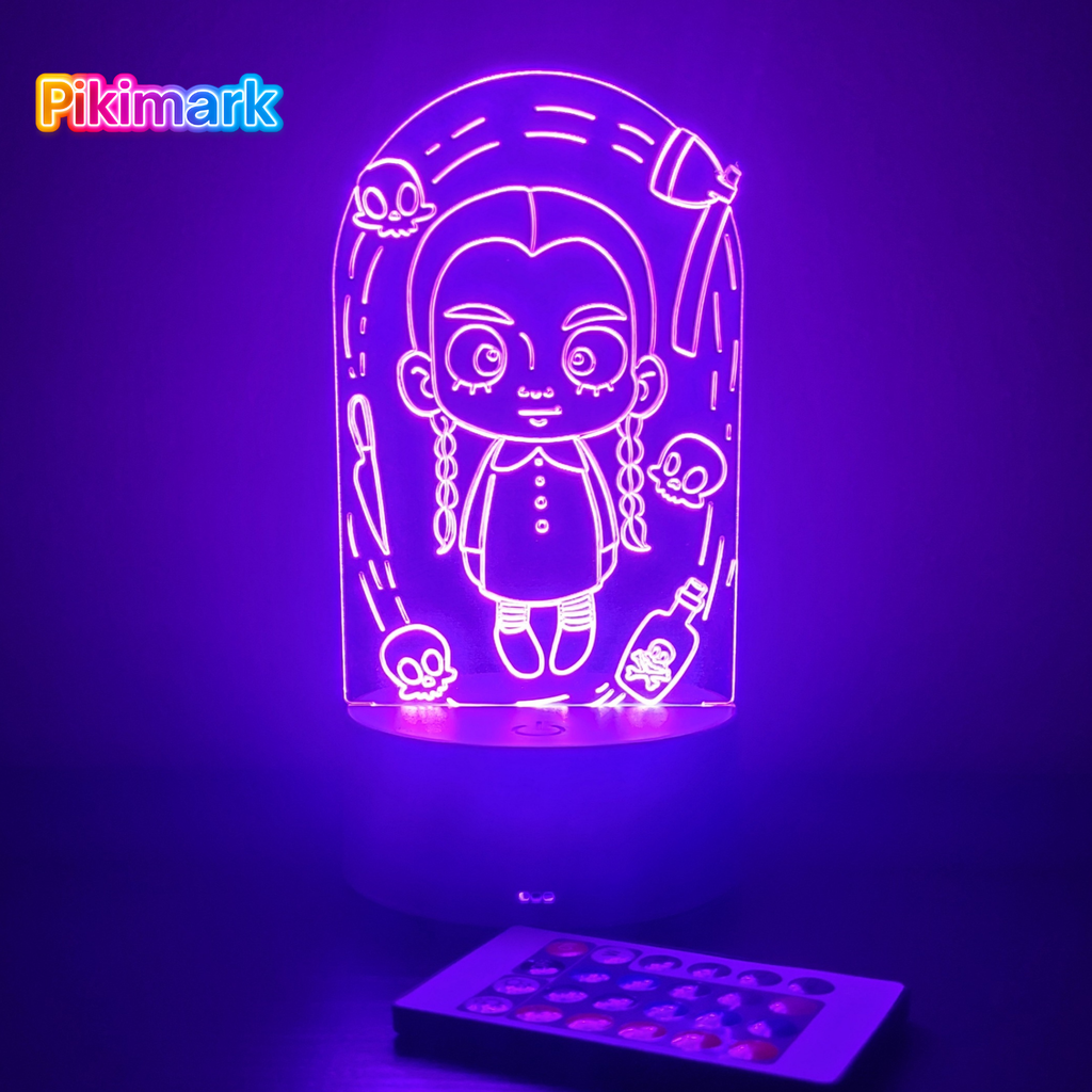 Lampada LED RGB - Wednesday