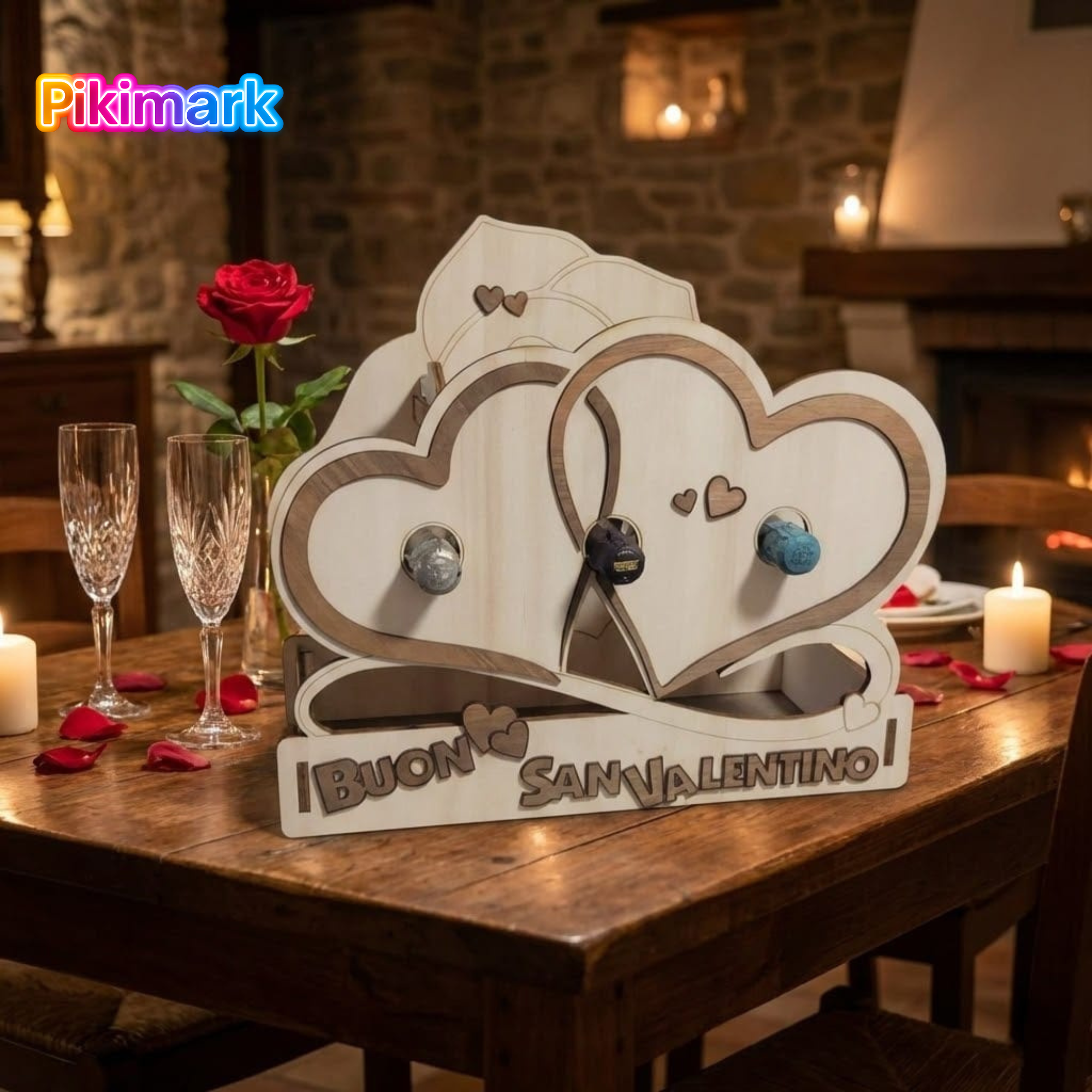 Wine & Love - Portabottiglie Vino