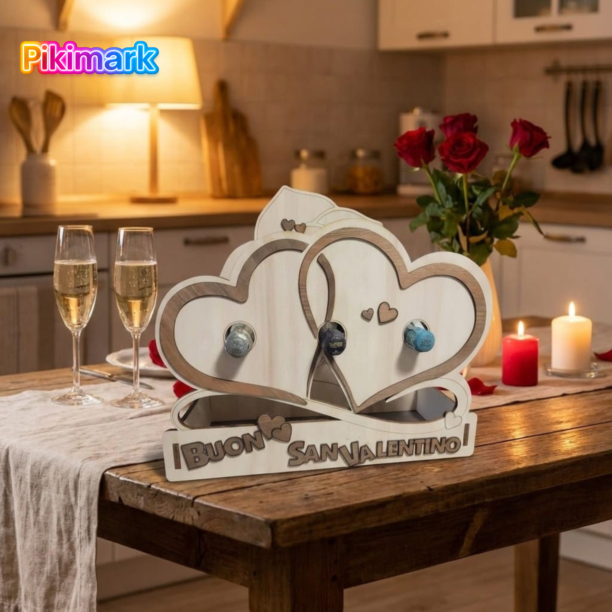 Wine & Love - Portabottiglie Vino