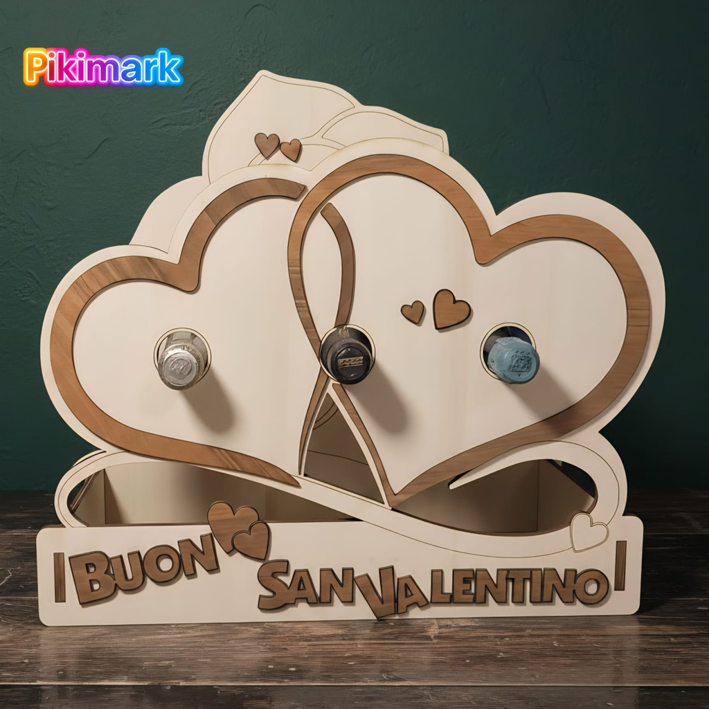 Wine & Love - Portabottiglie Vino