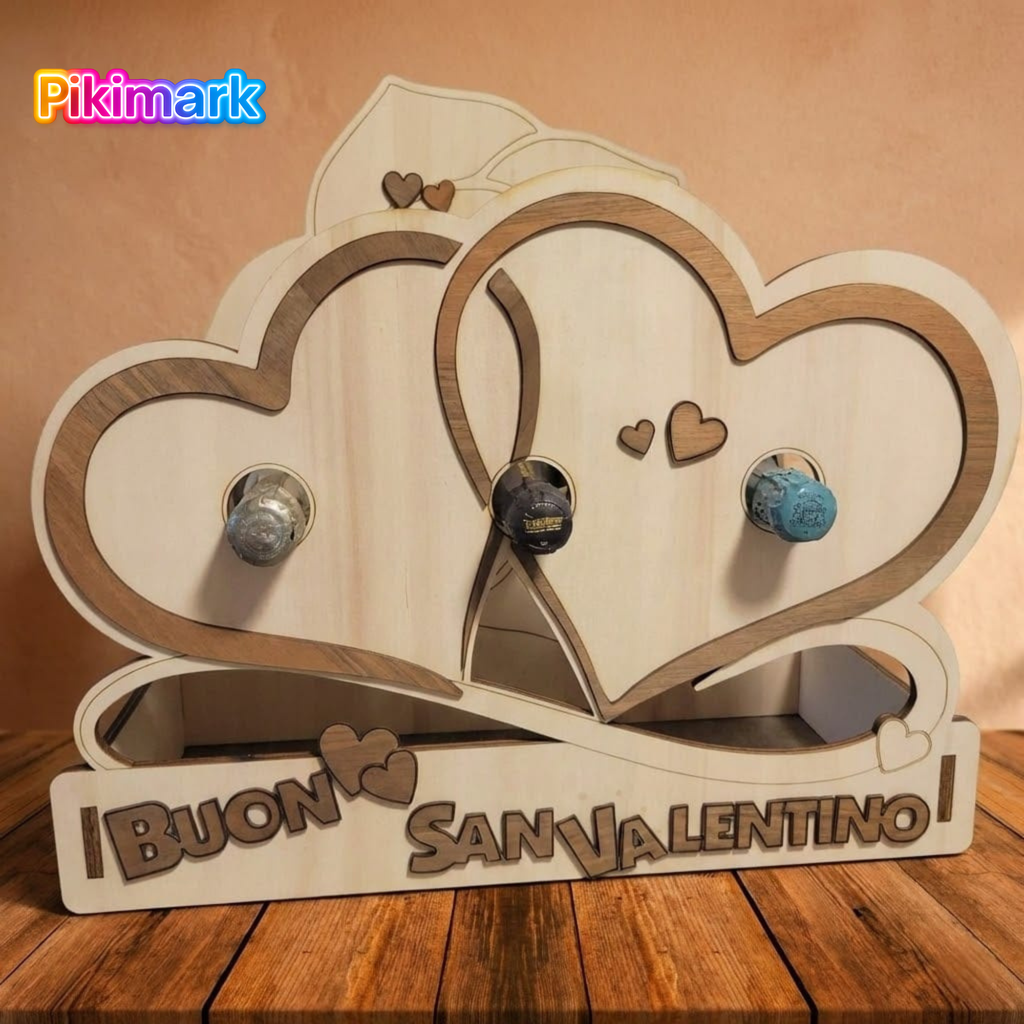 Wine & Love - Portabottiglie Vino