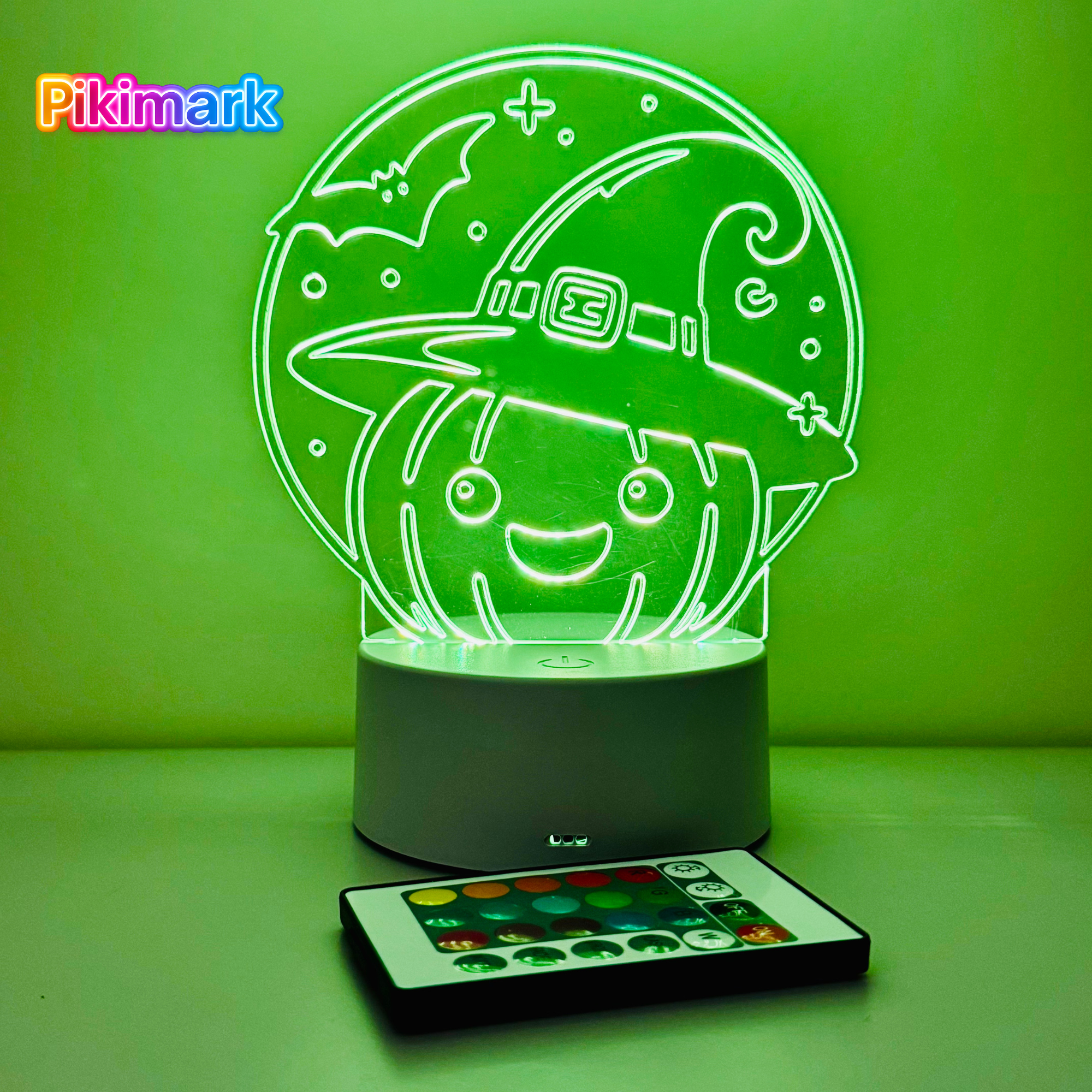 Lampada LED RGB - Strega Halloween