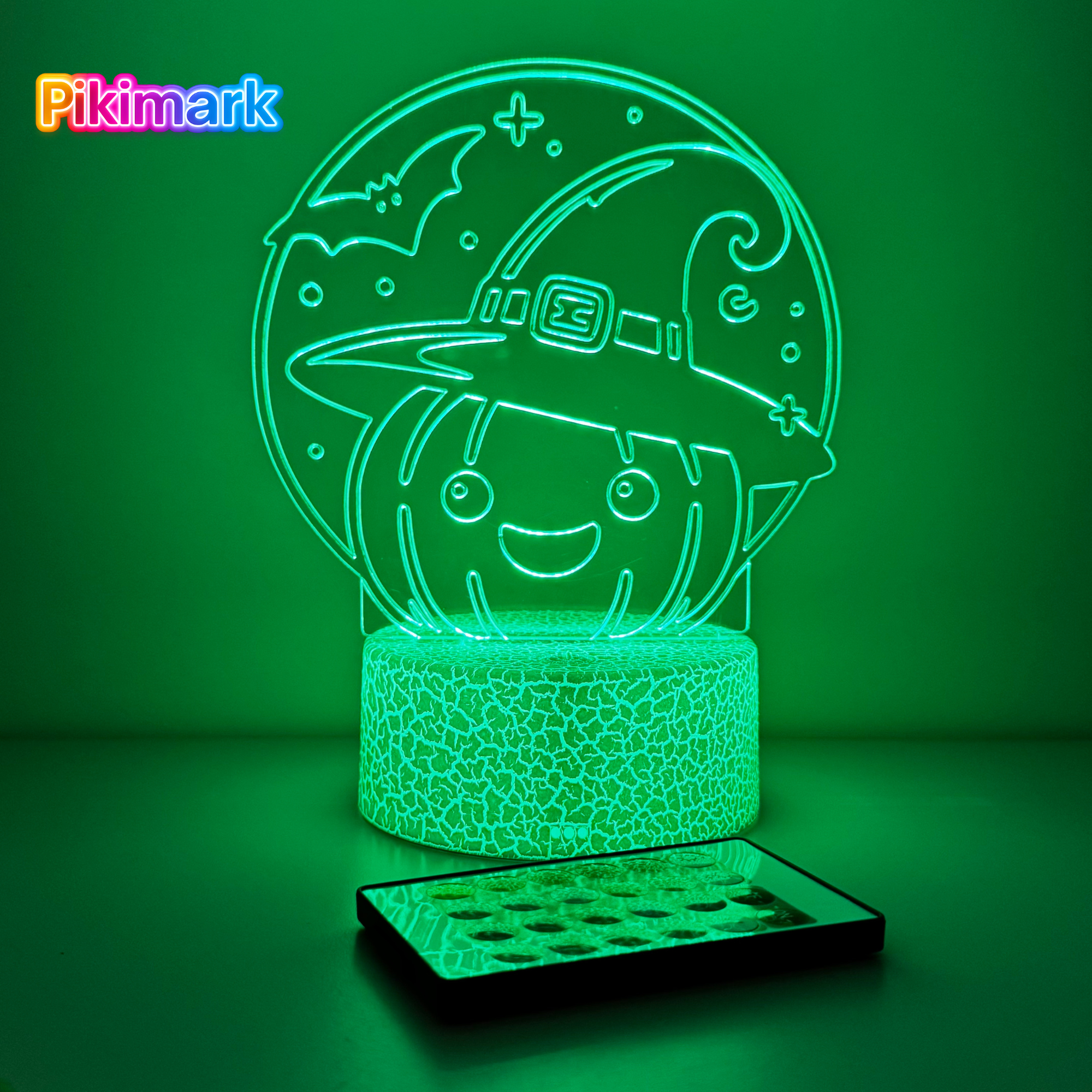 Lampada LED RGB - Strega Halloween