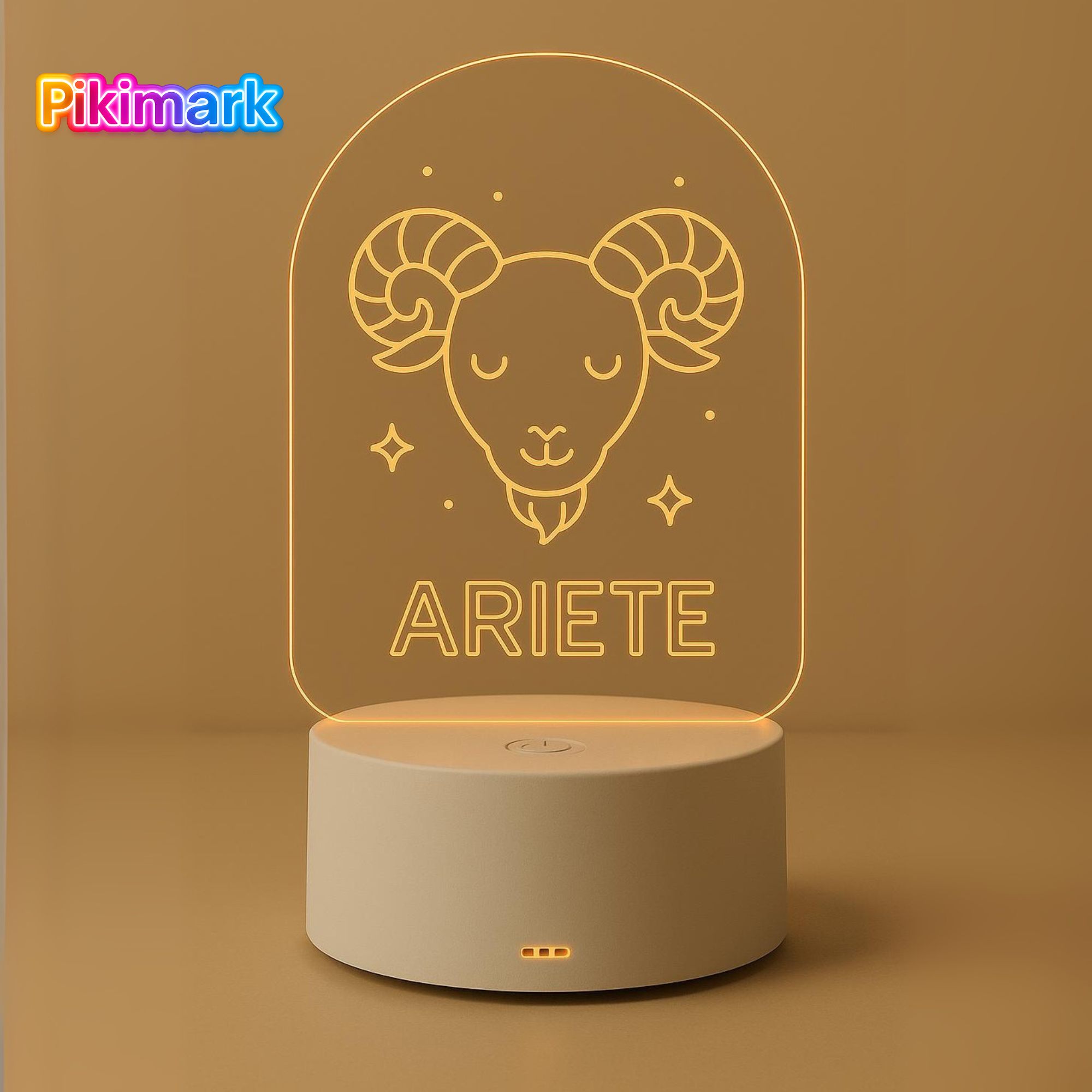 Lampada LED RGB - Segno Zodiacale Ariete