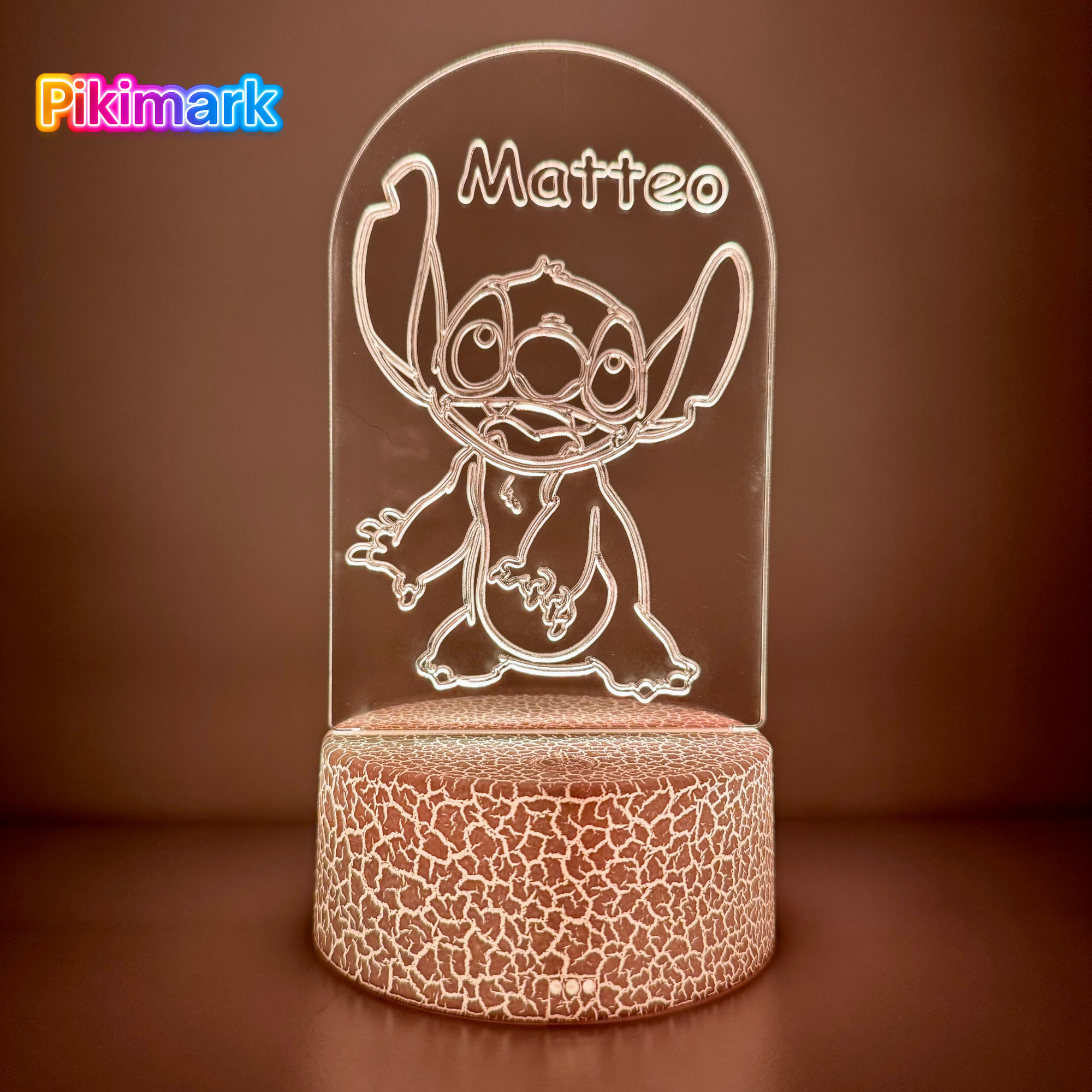 Lampada LED RGB - Stitch