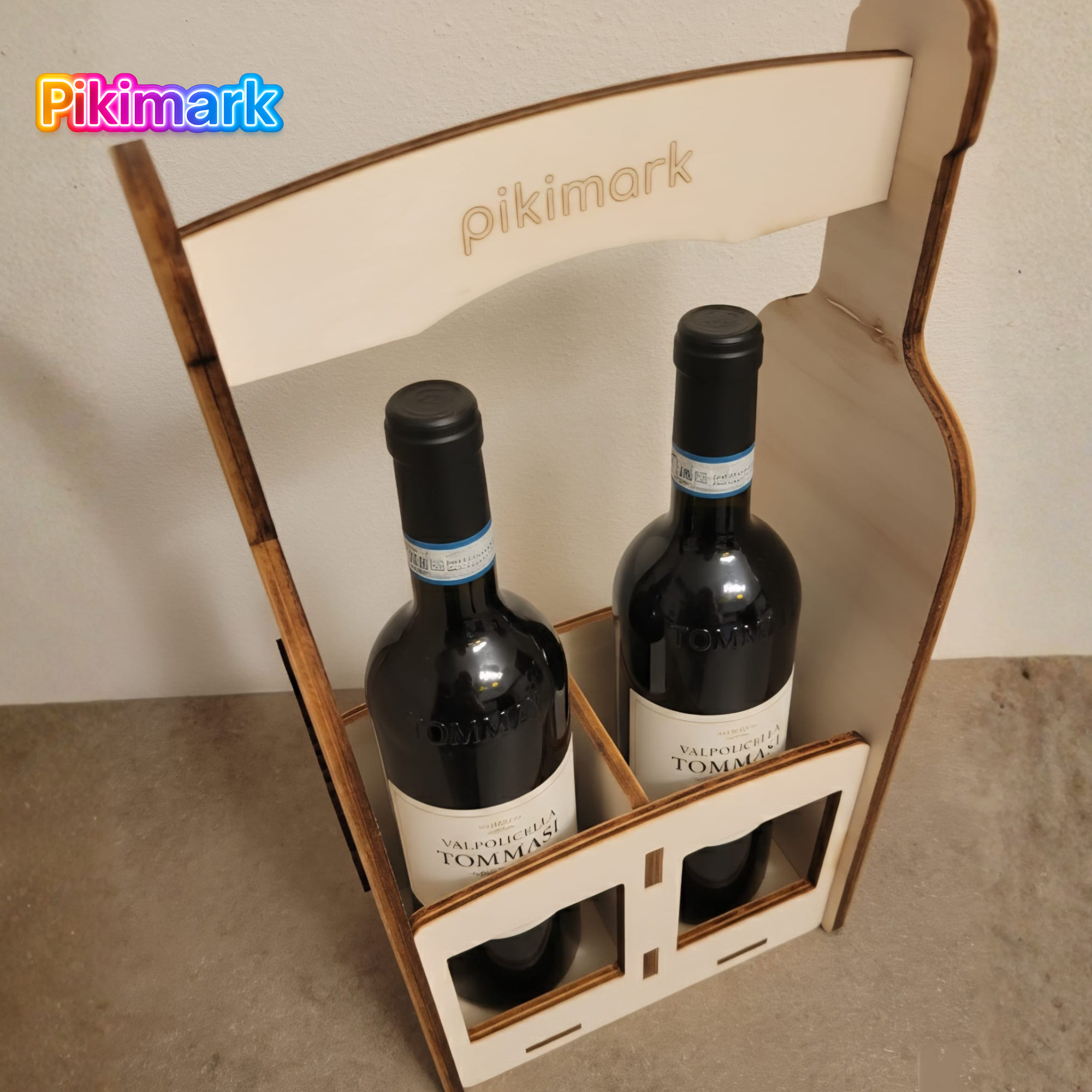 Personal Wine Box - Cassetta portavino 2 bottiglie
