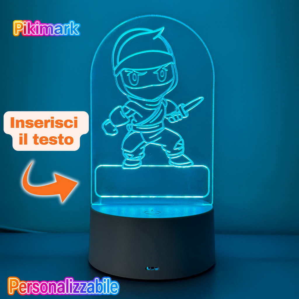 Lampada LED RGB - Ninja