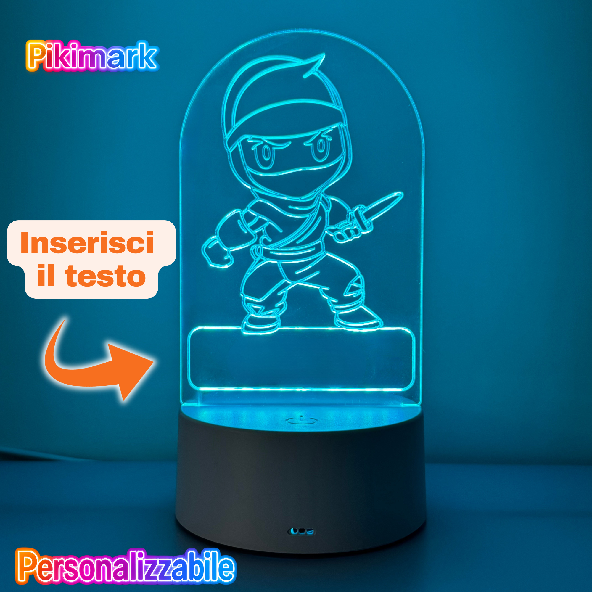 Lampada LED RGB - Ninja