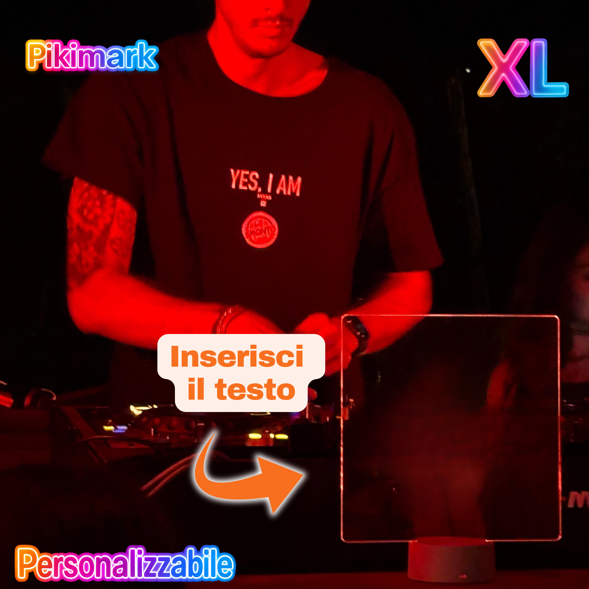 Lampada LED RGB - Yes, I AM