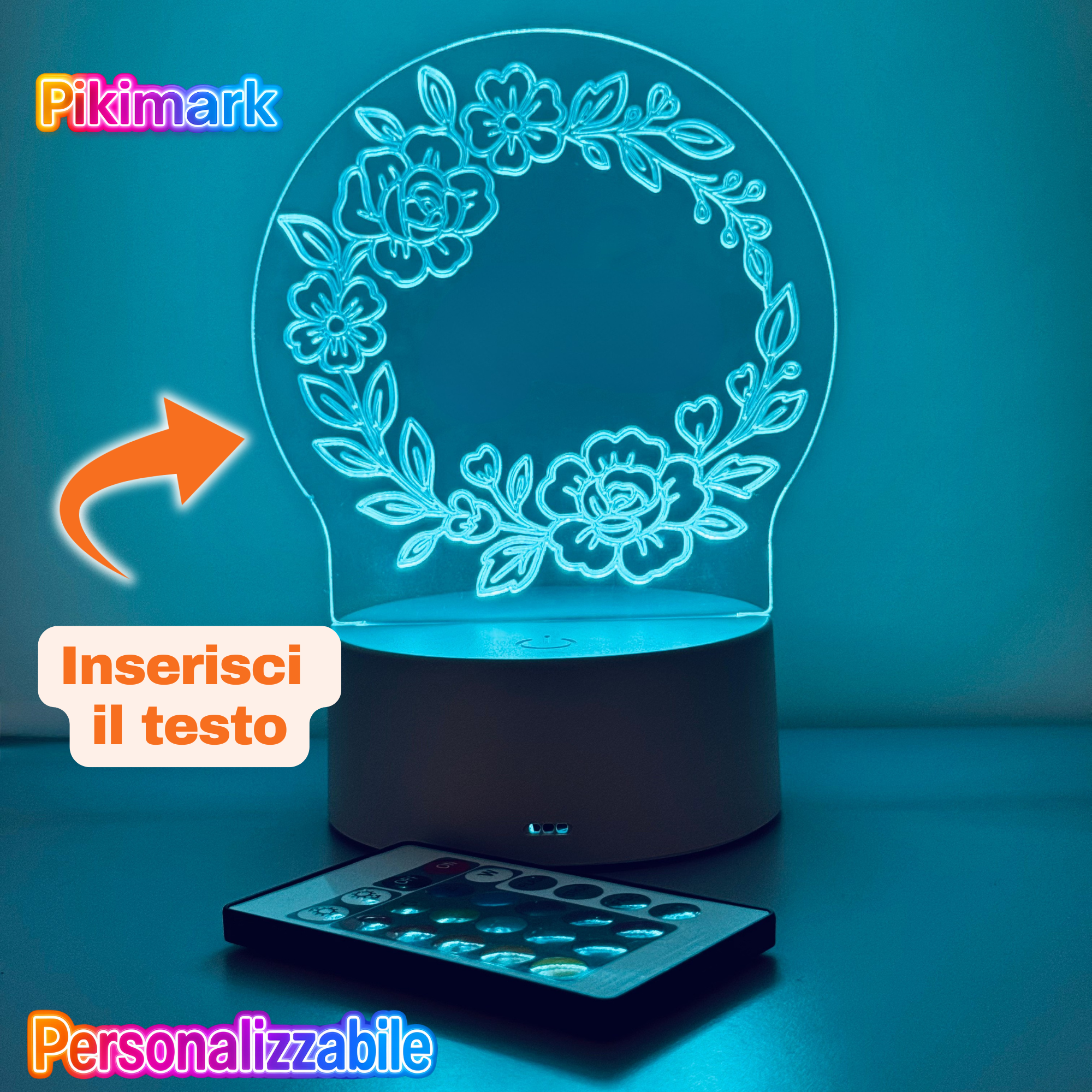 Lampada LED RGB - Flower