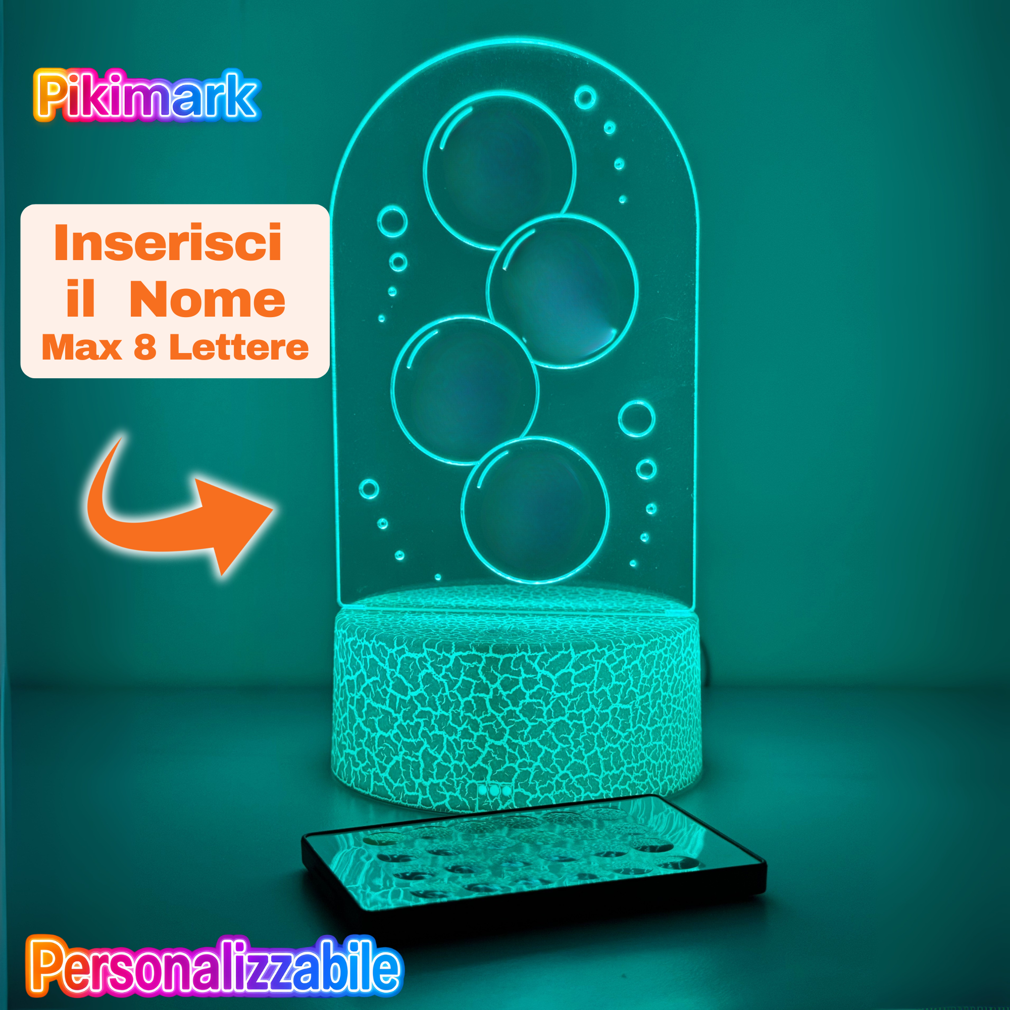 Lampada LED RGB - Bubble