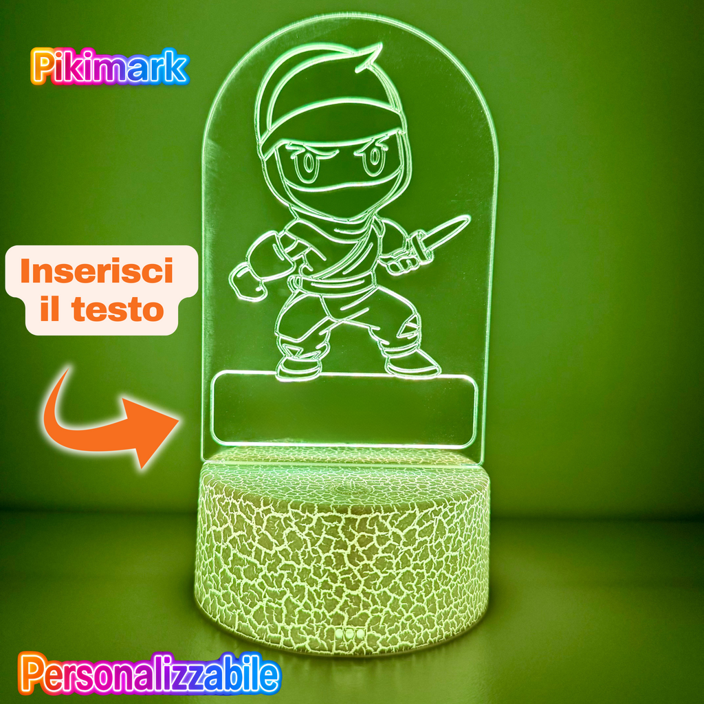 Lampada LED RGB - Ninja