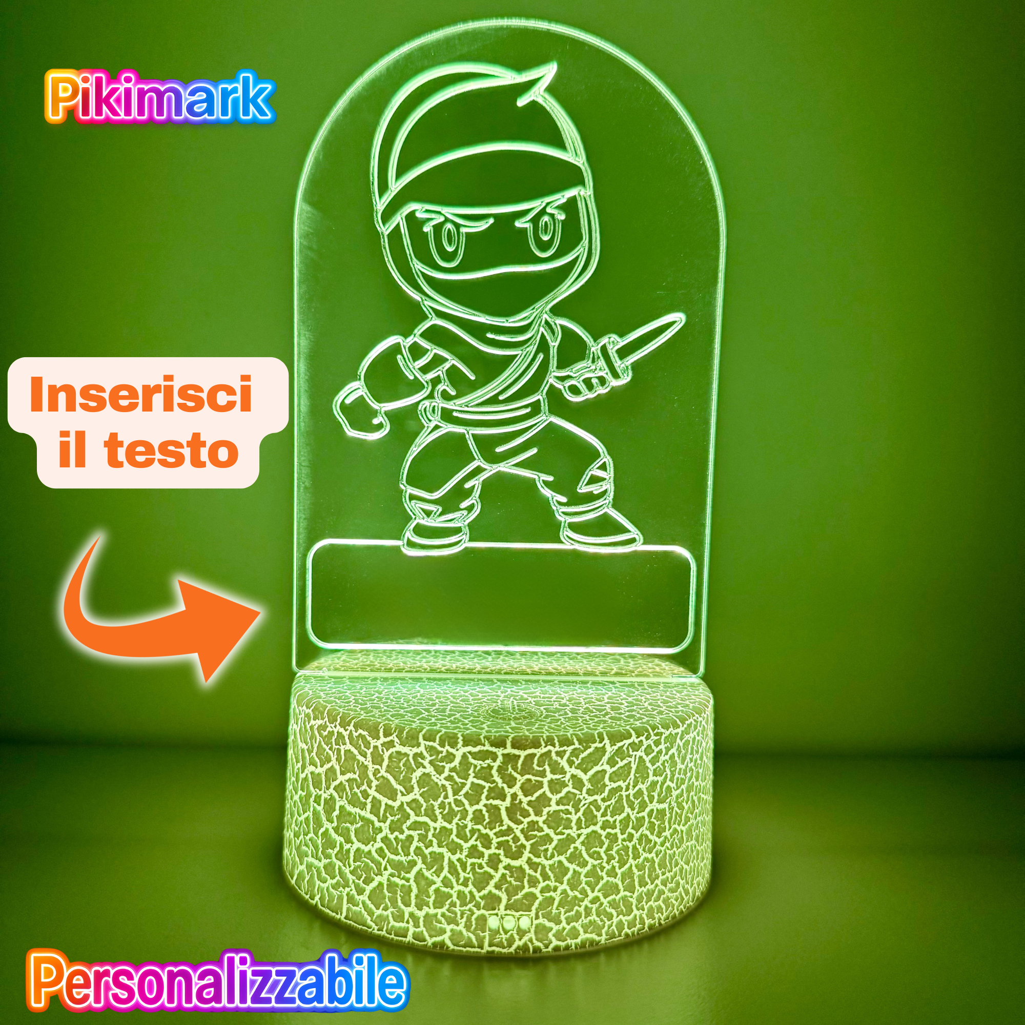 Lampada LED RGB - Ninja