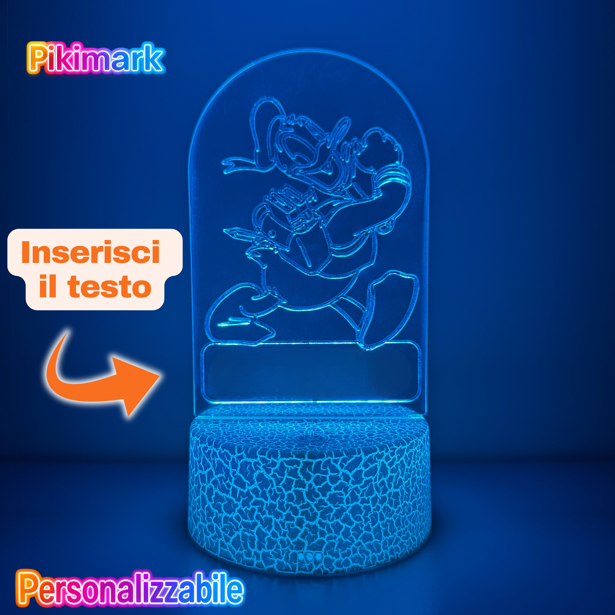 Lampada LED RGB - Paperino