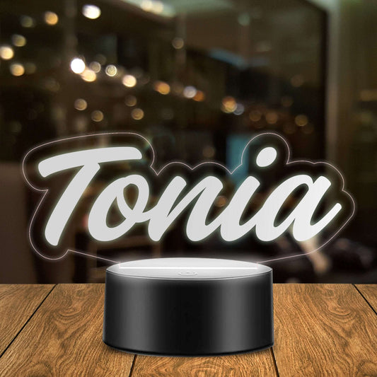 Lampada Led Personalizzata con nome