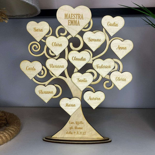 Albero della Vita Regalo Maestra personalizzato